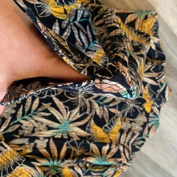 Life Style All Over Print Floral 100% Cotton Jacket XL - Picture 6 of 8